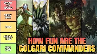 Which Golgari Commander Is The Most Fun? | EDH Tier List | MTG