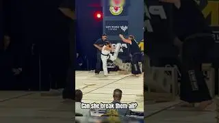 Creative Black Belt Breaking Women’s Challenge | Testing Power #karate #martialarts #taekwondo