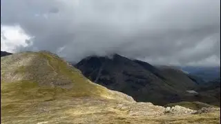 I walked up Scafell Pike