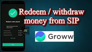 withdraw on groww app : Easily Withdraw Money from Mutual Funds SIP on Groww Step-by-Step Guide