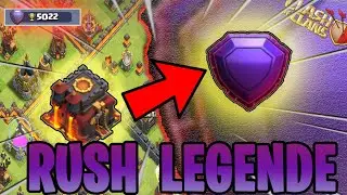 CE JOUEUR HDV 10 RUSH LÉGENDE SANS HÉROS !!! [2020]  Clash Of Clans