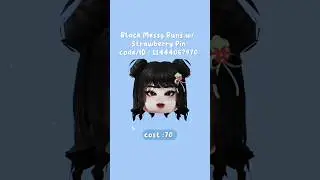 Коды в Брук хейвен на чёрные волосы!CODES