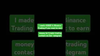 I made 4300$ in Binance Trading #cryptotrading #trading #binnace #shorts