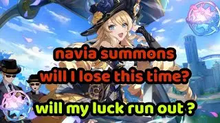 navia summons in under 2 minutes| genshin impact