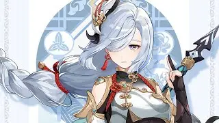 SHENHE IDLE ANIMATIONS CLOSE UP!
