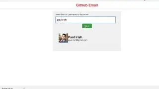 Github E finder