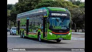 1.000 E Bus na cidade de São Paulo 