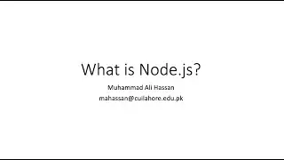 4. What is Node.js? | Node.js Tutorial for Beginners