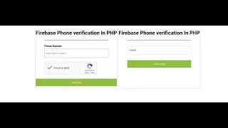 [Part-4] Mobile OTP Verification using Firebase in PHP - Tamil