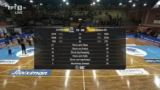 Stoiximan GBL 2024-2025 | Λαύριο DHI – ΑΕΚ Betsson BC | 21η Αγωνιστική | Highlights