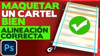 ✅ MEJORA la maquetación de un FLYER o CARTEL ✅ con 🔴 CONCEPTOS BÁSICOS de ALINEACIÓN🔴