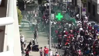 arrivée de la populaire sud nice part 2