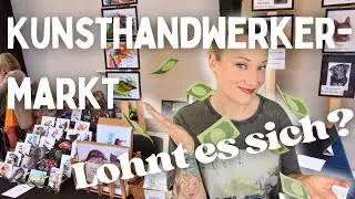 Kunst verkaufen auf dem Kunsthandwerkermarkt - Besser als auf einer Messe?