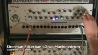 Sherman Filterbank 2 w/ Elektron MachineDrum