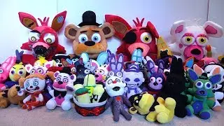 Huge FNAF Funko Plush Collection
