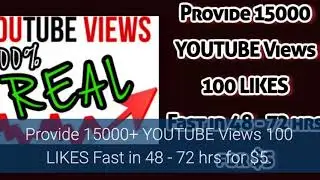 1000 Desktop Youtube Views for $1