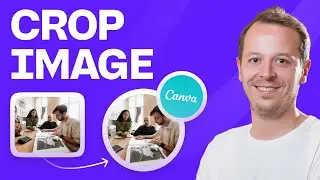 How to crop image to shape in Canva