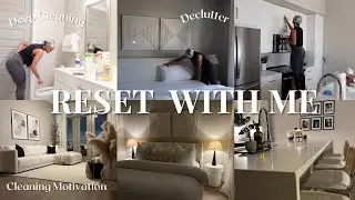 RESET WITH ME|LOTS OF CLEANING, ORGANIZING, PREPARING FOR A GOOD YEAR!
