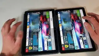 2021 Amazon Fire hd10 vs 2021 hd10 plus speed test comparison