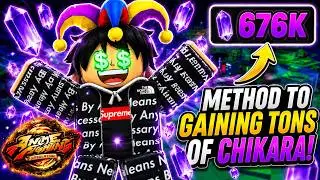 FASTEST method to farm CHIKARA in AFS - Roblox