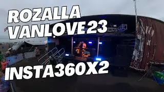 Vanlife Rozalla at Vanlove Fest 2023 Insta 360 4K
