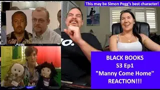 Americans React | BLACK BOOKS | Manny Come Home Season 3 Episode 1 | REACTION