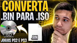 Como Converter Jogos de PS2 e PS3 .BIN para .ISO (Rápido e Fácil)