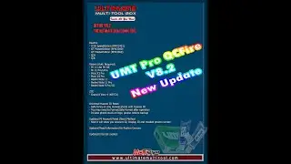 New Update UMTPro QcFire v8.2 Tool  For Qualcomm