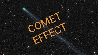 How to create comet ☄️ in after effect | Simple comet effect in after effect
