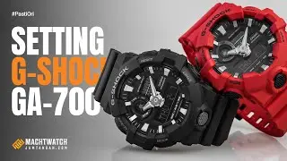 TERNYATA BEGINI CARA SETTING CASIO ANA DIGI | SETTING CASIO G-SHOCK GA-700