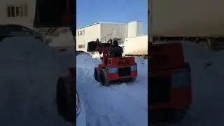 мини погрузчик фронтальный без кабины Komatsu SK07 кабриолет ковшовый, дизельный видео т.89014401910