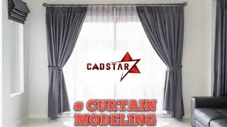 HOW TO CREATE CURTAIN 3DSMAX | CURTAIN MODELING IN 3DSMAX | #3DSMAX | 3DSMAX ME CURTAIN KESE BANAYE