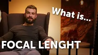 What is focal length and how is it used?