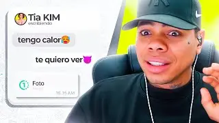 La TIA CACHONDA🥵 ENTRANDO A WHATSAPP DE MIS SUSCRIPTORES🤣