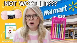 Testing WALMART Crochet Items So YOU Don’t Have To