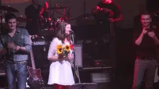 Влада Сенькова на концерте группы Бульвар