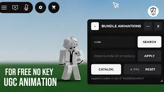 FE ugc animation script | all ugc bundle for free no key | Roblox universal script | Roblox script