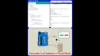 Encender Led con Arduino Y Visual Basic / Video#1/