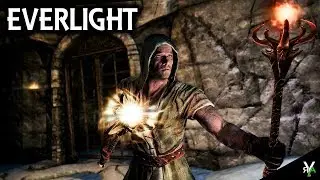 EVERLIGHT- TORCHES OF SKYRIM: Torch Mod!!- Xbox Modded Skyrim Mod Showcase