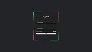 Membuat Login Form Animasi Dengan HTML dan CSS