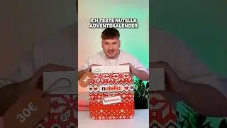 Ich teste den Nutella Adventskalender 🍫