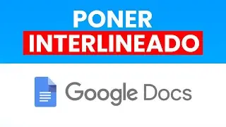 Cómo poner Interlineado en Google Docs ✅ 2023
