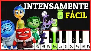 NOTES of INSIDE OUT 2 in Piano Tutorial 🧠 IT'S VERY EASY!