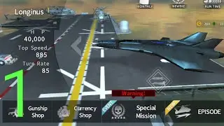 Gunship Battle | Upgraded Longinus Gameplay Part 1