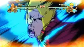 Naruto Ultimate Ninja Storm 3 Full Burst Lars Raikage Ay Character Swap Gameplay (PC w SweetFX)