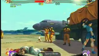 Super Street Fighter 4 (Ibuki vs Akuma) -Friendly Matches-