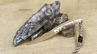 Нож "Deam venti"  М390, ELFORYN Super Tusk.