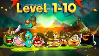 Angry Birds 2 Cursed Adventure Witch Hat Birds (Level 1-10)