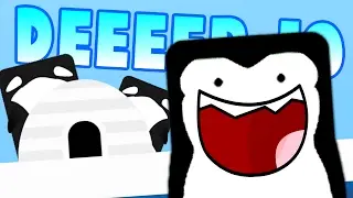 PENGUINS LIVE IN IGLOOS?! - Killer Whales EVERYWHERE - Deeeep.IO Gameplay