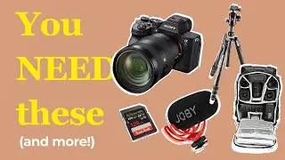 Videography Gear You NEED to get STARTED